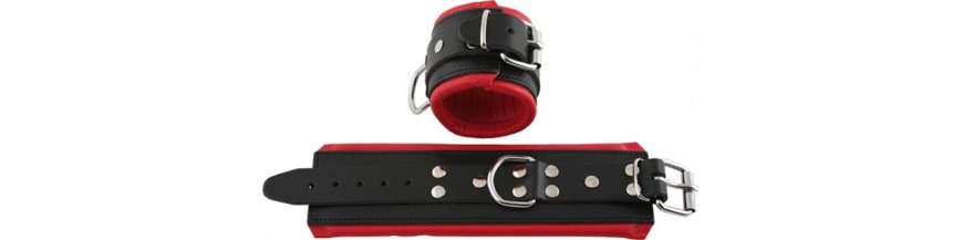 bracciali da caviglie leather pelle