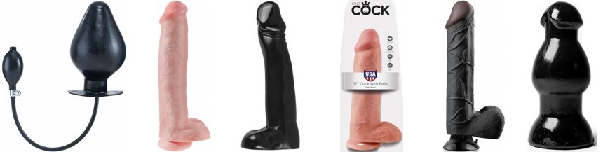 falli dildo plug XL e XXL